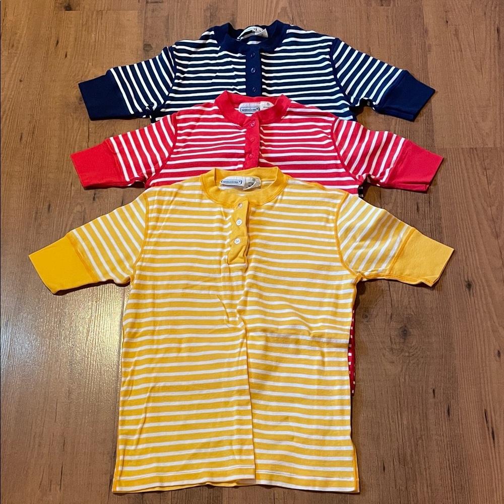 Sensation Shirt Set - Yellow, Red, and Blue